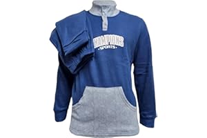 GX GARGIX Pigiama Uomo Invernale Molto Caldo Pile Maglia E Pantalone