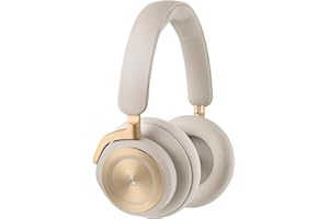 Bang & Olufsen Beoplay HX – bezprzewodowe słuchawki nauszne z funkcją Active Noise Cancellation, 6 mikrofonów, czas pracy baterii do 40 h, słuchawki i pokrowiec na słuchawki – złoty odcień