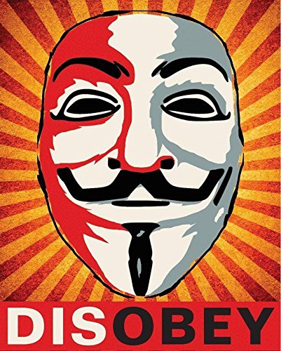 Preisvergleich Produktbild Disobey Kunstdruck