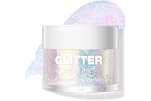 HOPHAT Festival Highlighter Gel for Face, Body, and Hair- Cosmetic-Grade, Long-Lasting Highlighter Festival Party Makeup, Vegan & Cruelty Free (# 02)