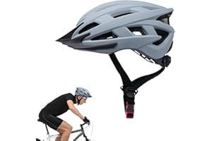 SIUWDDEE Casco Da Bicicletta Per Adulti, Casco Da Ciclismo Caschi Bici Sportiva, Per Bici, E Bike E Monopattino Protezione Di Sicurezza Per Uomo Donne Adulti - Taglia Regolabile 57-62cm