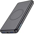 iPosible 10W Power Bank Wireless 26800mA,【18W PD Type-C&USB QC 3.0 】Caricabatterie Portatile Senza Fili Veloce Rapida Caricat