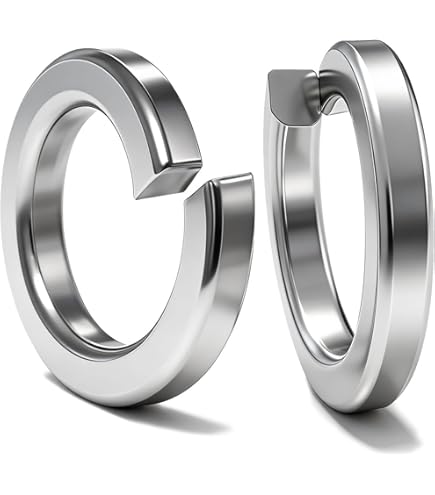 Veerringen DIN 127 vorm B roestvrij staal V2A