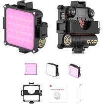 Zhiyun Fiveray M20C 20W RGB Portable On Camera Video Light ...