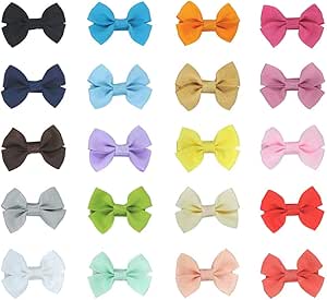 Pulluo Pinces A Cheveux pcs Barette A Cheveux Nœud Papillon Barrette Bebe Fille Set Accessoires Multicolore Pour Bebe Filles Cadeau Amazon Fr Beaute Et Parfum
