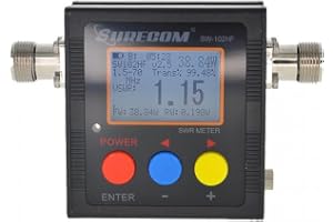 Mcbazel Surecom SW-102HF 1.5-70MHz V.S.W.R. and Power Meter