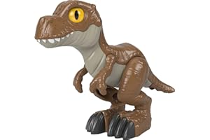 Imaginext Fisher-Price Imaginext Jurassic World Camp Cretaceous T.Rex XL, Extra Large Dinosaur Figure for Preschool Kids Ages 3 To 8 Years