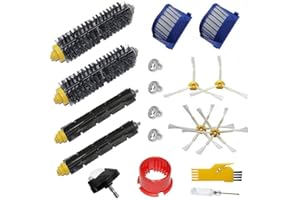 aotengou Pack Kit Cepillos Repuestos de Accesorios para Aspiradoras iRobot Roomba Serie 600 529 595 630 650 660 670