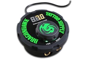 EXTREME TATTOO Dragonhawk Airfoil Tattoo Power Supply for Tattoo Machine P087