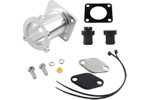 FortuneGlobe Kit Suppression Vanne Egr Pour M47N2 M57N2 moteurs diesel, E87 E90 E91 E92 E93 E60 E61 E83 E70Cooler Delete Vanne Kit Pour,Remplace les références techniques 11717804381 et 11717792077