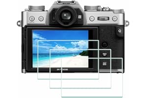 ULBTER [3Pack Screen Protector for Fujifilm X-T30 III Fuji XT30 III, 9H Hardness Tempered Glass Anti-Scrach Anti-Bubble