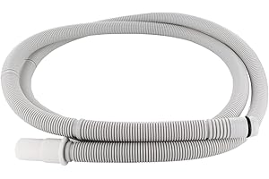 DEKAROX 2,3m Ablaufschlauch 21/19mmØ gerade/gerade mit O-Ring für Siemens Bosch 668114 00668114 für Geschirrspüler Spülmaschine wie Avantixx Classixx iQ100 iQ300 iQ500 iQ700 StudiLine Extraklasse