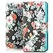 Produktbild Saxonia Tasche Sony Xperia Z3 Compact Hülle Flip Case Schutzhülle Handytasche mit Kartenfach Blumen Rosen Schwarz