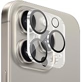 BUFF LABS Buff iPhone 15 Pro Max / 15 Pro Kamera Lens Koruyucu Camera Lens Protector