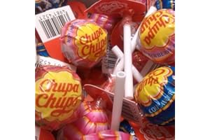 Chupa Chups Lot de 30 sucettes assorties