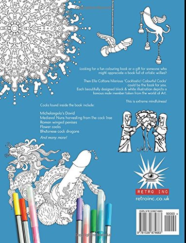 Cocktastic! Colourful Cocks: Willies in Art ? A hilarious & naughty coloring book