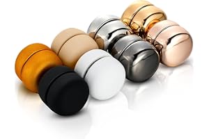 Loiisgy 8 Pieces Hijab Magnetic Pins, Strongest Commercial Strength Magnetic Hijab Pins Buttons for Women Scarf Knitwear Hats Lapel Safety, Shiny and Matte Style Pack (8 Colors)