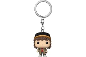 Funko POP! Keychain: Stranger Things Season 5 - Dustin Henderson - Novelty Keyring - Collectable Mini Figure - Stocking Filler - Gift Idea - Official Merchandise - Fantasy Fans - Backpack Decor