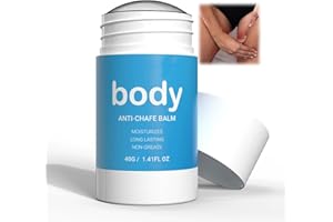 LALULUTEK Sweat & Water-Proof Anti-Chafe Stick for Active Lifestyles. Prevent Thigh Rashes & Sports Chafing with Long-Lasting Protection. Anti-Friction Cream for Dryness & Comfort