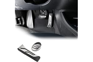 YIWANG Pedale aus Edelstahl, automatisches Bremspedal, Gaspedal für X1, F48, X2, F47, 1er-Serie F21, 2er-Serie F45, F46, F21, 2. Generation, 1er-Serie, drei Türen Pedal-Set