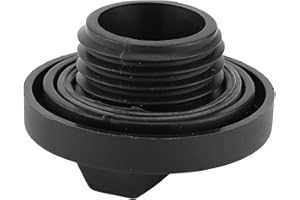 Coperchio Bocchettone Olio Aramox Adatto per Accord 2008‑2013, Tappo Bocchettone Olio Motore 15610‑P5G‑000 Sostituzione Coperchio Nero