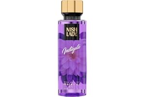 NishLady Body Mist - Fragrance Mist – Body Spray - Body Parfüm - 260 ml - Perfekte Wahl für Tägliche Erfrischung und Besondere Momente (260 ml (1er Pack), Instigate)