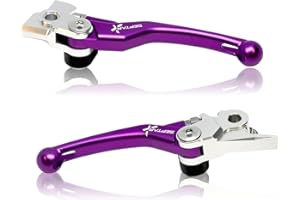 SEPTAR compatibile con/sostitutivo per LEVE FRENO/FRIZIONE ANTIROTTURA REGOLABILI KTM sx sxf exc xc dal 2014 al 2024 (VIOLA)