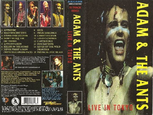 Preisvergleich Produktbild Adam & the Ants-Live / Tokyo [VHS]