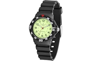 Juboos Orologio Bambini, Orologio per Bambini Orologio Analogico al Quarzo per Ragazzi Ragazze Orologi per Ragazzi Impermeabile