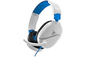 Turtle Beach Recon 70P Weiß Gaming Headset - PS4, PS5, Xbox One, Xbox Series S/X, Nintendo Switch und PC