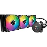 Cooler Master MasterLiquid 360L &Ccedil;ekirdek 360 mm Yakın D&ouml;ng&uuml; AIO Sıvı Soğutucu, ARGB Sync, Gen S Coldplate Pompa, 120 mm PWM, 