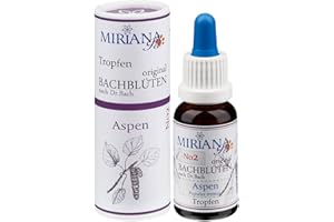 ‎MIRIANA Bachblüten Nr. 2 Aspen - 20ml Essenz - MirianaPet für Heimtiere