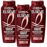Elseve 3'L&uuml; L'Or&eacute;al Paris Elseve Komple Diren&ccedil; D&ouml;k&uuml;lme Karşıtı Bakım Şampuanı 400 Ml 3 Adet &Uuml;r&uuml;n