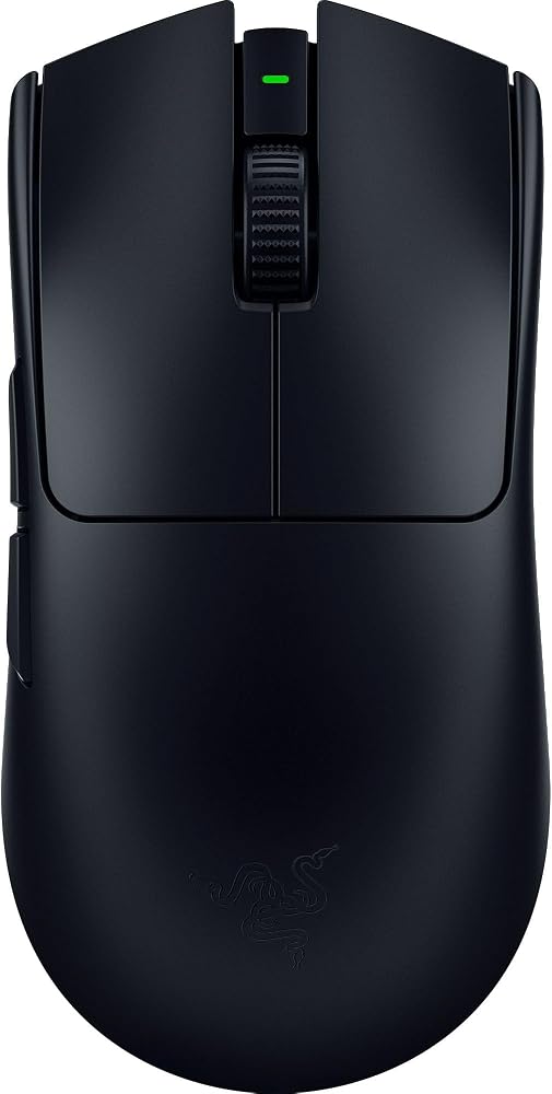 Razer Viper V3 Pro - Ultralight Kablosuz Espor Oyun Mouse'u (8K Hz HyperPolling, 54g hafif tasarım, Focus Pro Sensör 35K DPI, HyperSpeed Kablosuz, 95 saat pil ömrü) Siyah