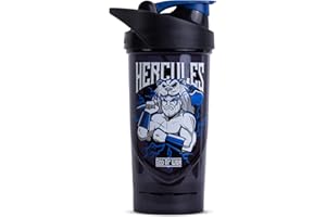 Shieldmixer Hercules Shaker à protéines Pro Classic - 700 ml - Pour boissons protéinées et pour le sport - Accessoire de gym - Noir