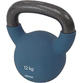 Cecotec KettleBell Neo 8-22-12 kg Kettlebell Neo. Neoprene Coating, Cast Iron, Ergonomic Grip, Aesthetic Design and Easy to C