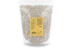 KoRo - Flocons de sarrasin bio 3 kg - 100% flocons sans additifs, issus de la l'agriculture biologique contrôlée - emballage économique