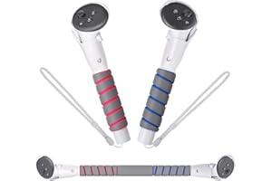 Digicharge 3-in-1 Handle Attachment Compatible with Meta Quest 3S / Quest 3 / Xbox edition Sticks Oculus Accessories, Beat Saber Handles, VR Gorilla Tag Controller Extension Grip Golf Club Attachment