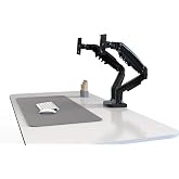 Nb F160 17-27" &Ccedil;ift Kol Amortis&ouml;rl&uuml; Vesa Monit&ouml;r Standı