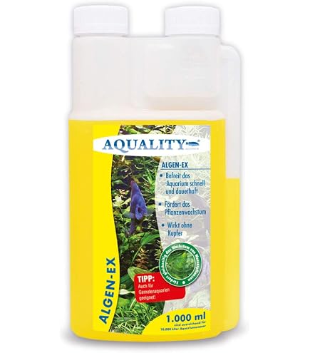 AQUALITY Aquarium Pflanzendnger (Mit lebenswichtigen Spurenelementen und  Mineralien fr prchtige Pflanzen im Aquarium. Dnger gegen  Mangelerscheinungen), Inhalt:1 Liter : Amazon.de: Haustier