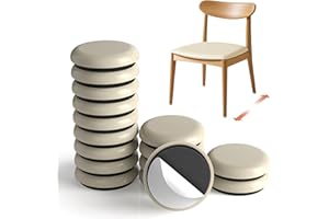 MUYOS Furniture Sliders for Carpets, Heavy Furniture Mover Chair Sliders Sofa Sliding Pads Gliders for Carpet and Hard Wood Floors 24pcs 25mm