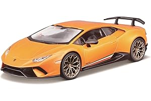 Bburago - Lamborghini Huracan Performante - Modèle réduit réaliste à l'échelle 1:24, Licence Officielle Lamborghini, âge recommandé : 3 Ans et Plus