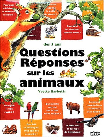 couverture de : Questions-r&eacute;ponses sur les animaux