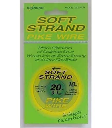 Filo Pesca Filo Leader In Acciaio Inossidabile AFW SURFSTRAND - 40 Libbre Di Test, 30 Piedi (10 Yard), Colore Mimetico - Spedizione Gratuita USA Leader Pesca 40 Libbre - Foto 10