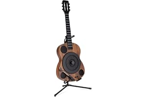 Beatfoxx GT-25 Chuck Tourne-Disque Vinyle avec Bluetooth® Set, support de Guitare Inclus