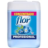 Flor Professional Fabric Softener Concentrate Blue Scent - 250 Doses
