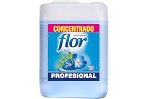 Flor Profesional - Suavizante para la ropa concentrado, aroma azul - 250 dosis