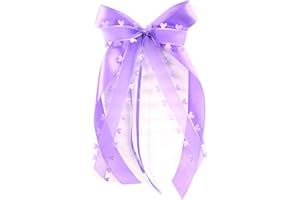 DUORIES Lot de 30 nœuds pour antenne de voiture - En organza - Pour mariage, fête, anniversaire, emballage cadeau - Violet