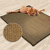 [Gesponsert]Cat Scratch Matte , Kratzbaum und Ruheplatz Post Katze Sisal Pad, Schutz Play Pad von sharllen