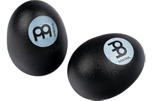 MEINL PERCUSSION Meinl Egg Shaker ES2-BK, Black - Shaker